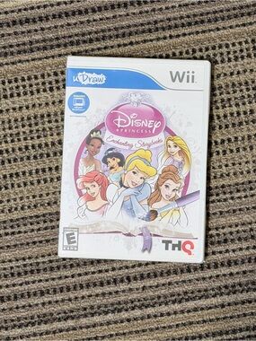 HQ Disney Princess Enchanting Storybooks  Wii U draw untested